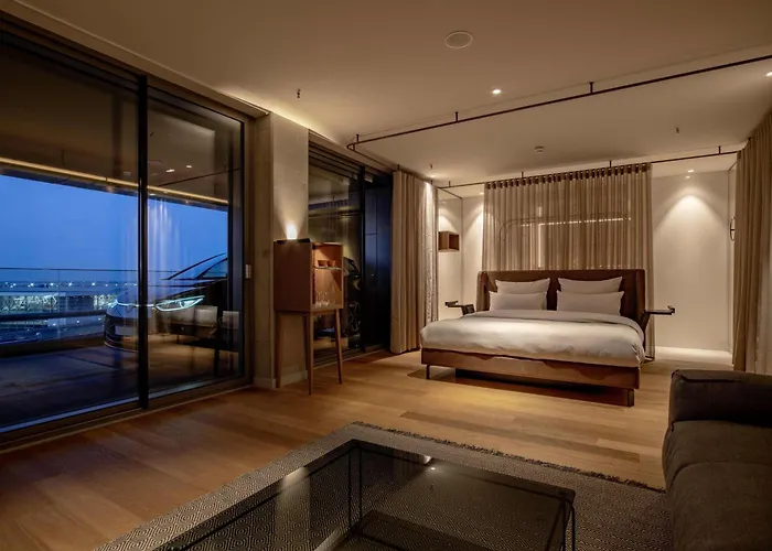 酒店 B'mine Frankfurt Airport, Worldhotels Crafted 4*
